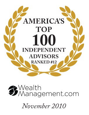 11/2010 Wealth Management Award